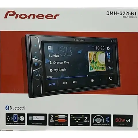Pioneer AVH-G225BT DVD RDS AV Receiver