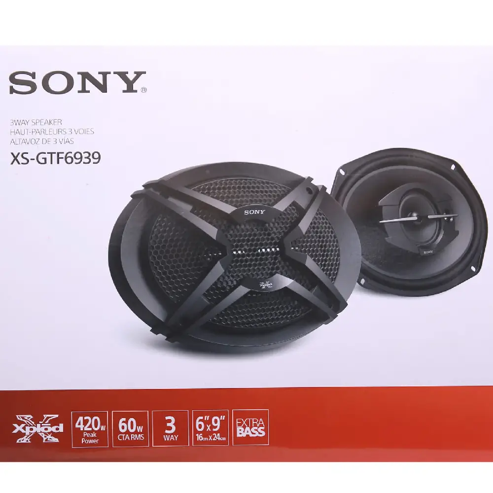 Sony XS-GTF6939 3-Way Car Speakers