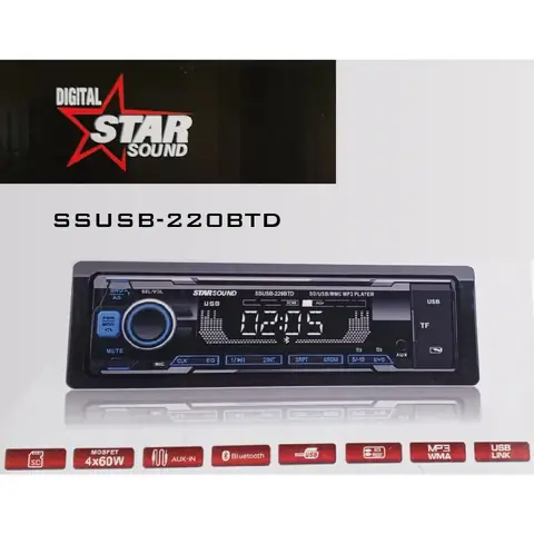 SSUSB-220BTD Car Radio